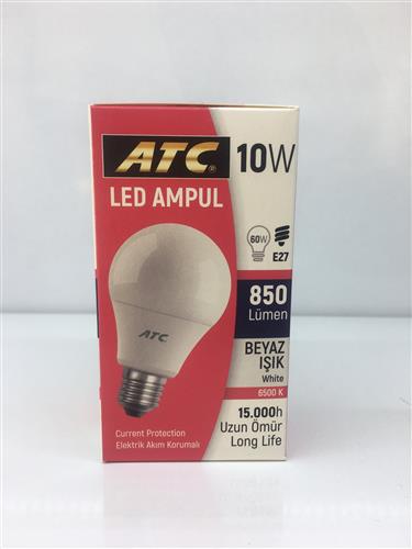 ATC 10W LED AMPUL  PK:10  KL:200